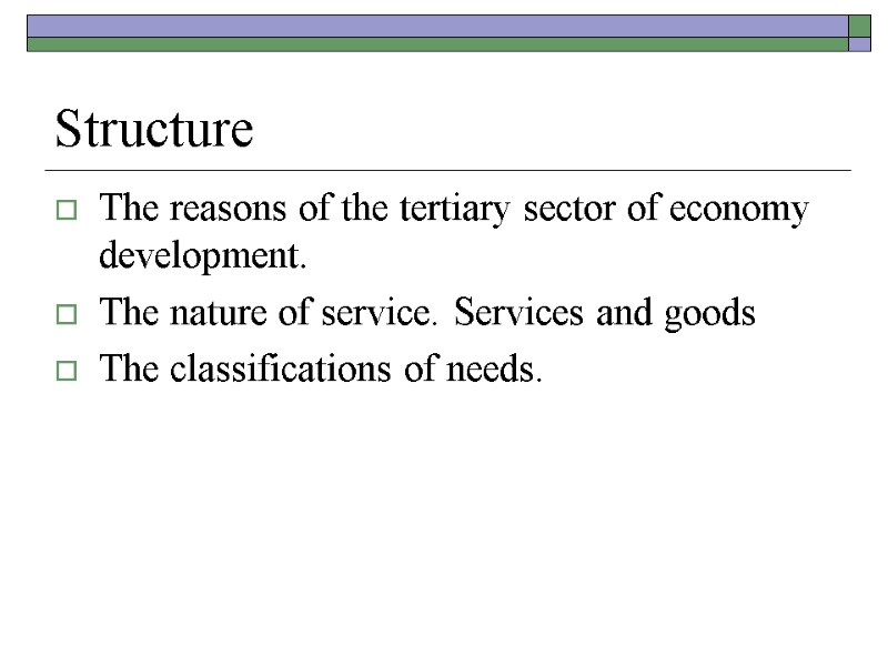 The Role Of The Service Industry In The