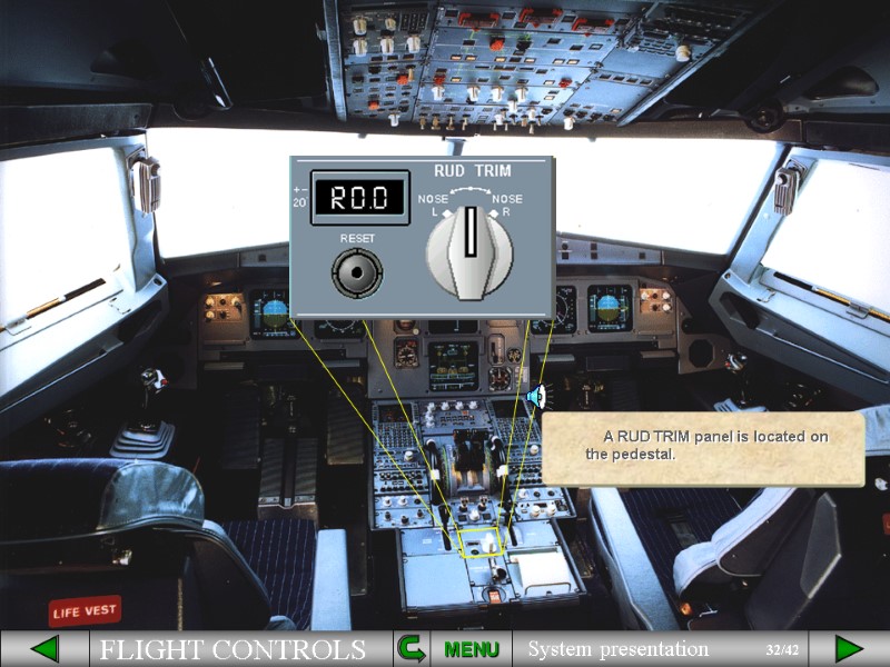 Flight controls System Presentation MENU We will begin
