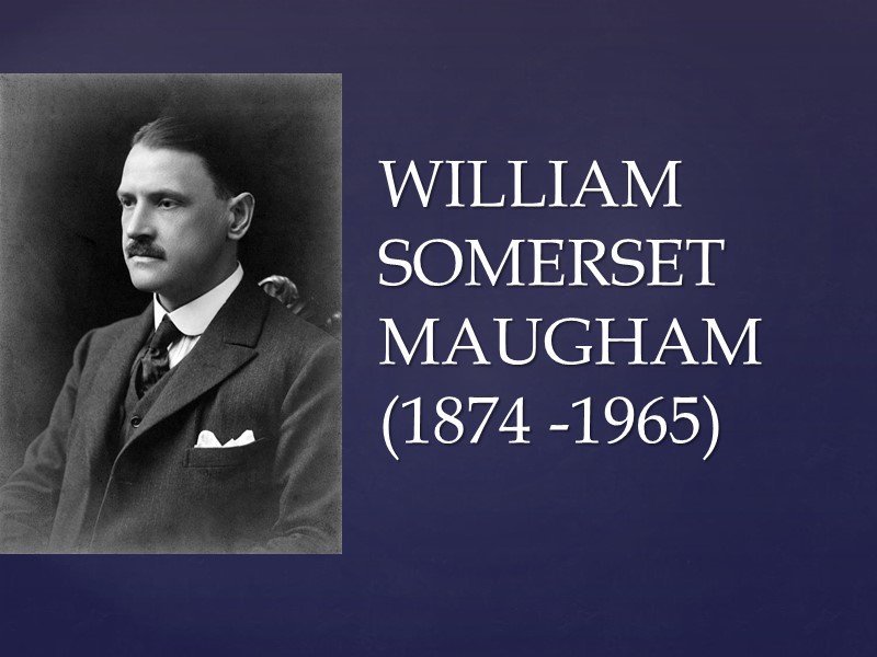 william somerset maugham biography