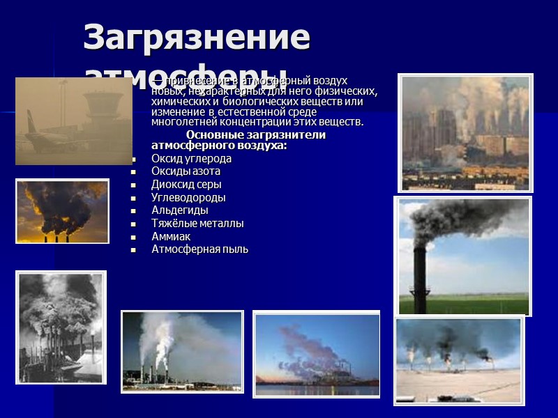 Экологические проблемы России и мира Что такое экологические