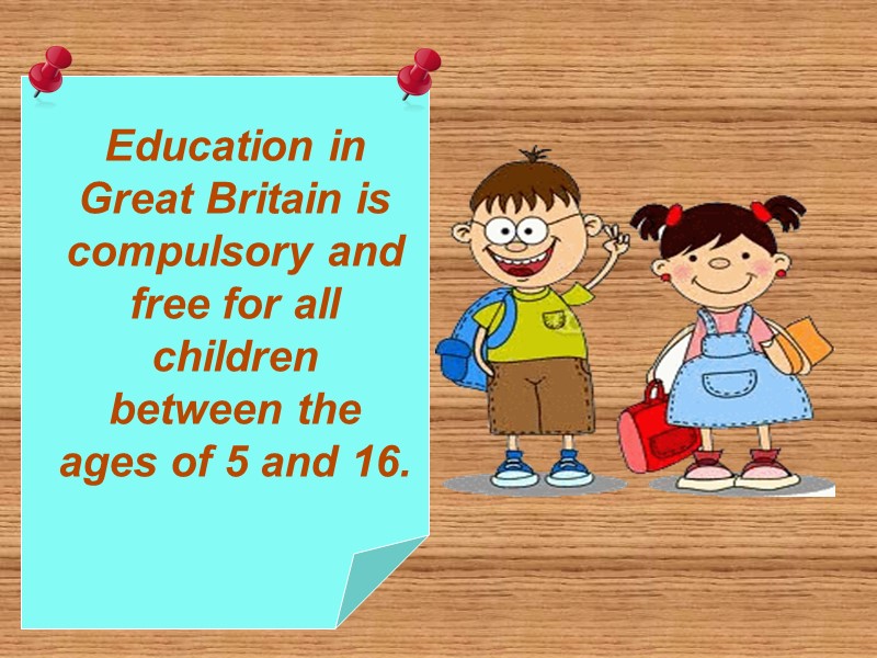 compulsory education in britain