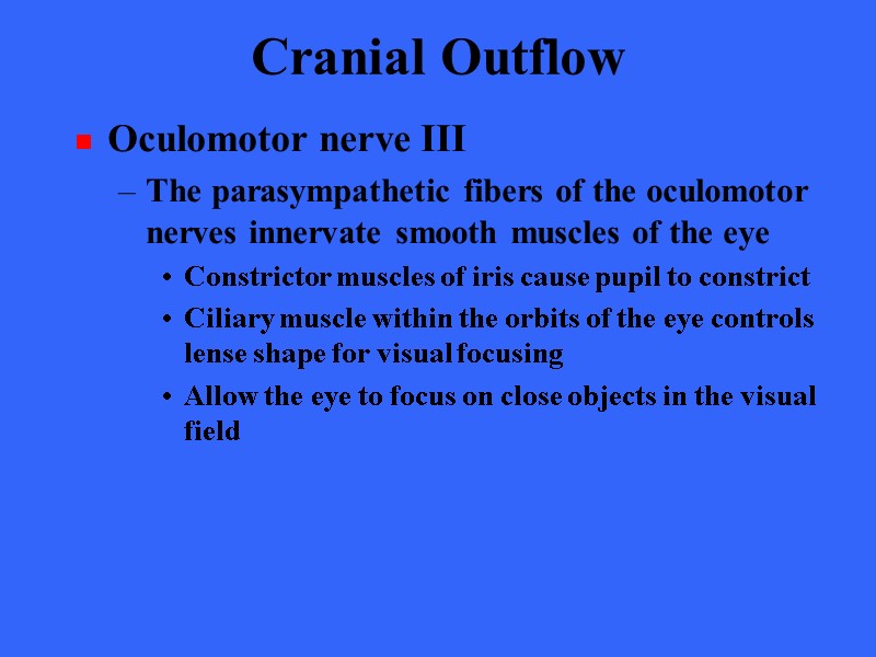 The Autonomic Nervous System Chapter 15 Introduction The