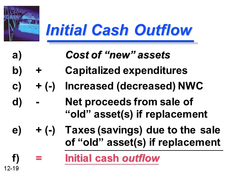 Chapter 12 Capital Budgeting And Estimating Cash Flows 0151