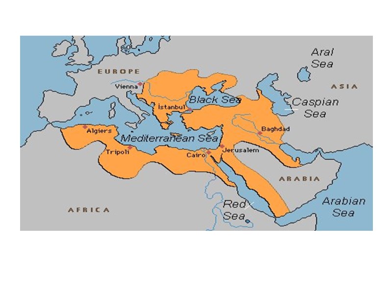 1 The Ottoman Empire 1280-1918 The Ottomans were: