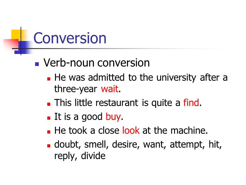 Affixes can be classified according to (II): lexico-grammatical meaning (see above) productivity (the ability