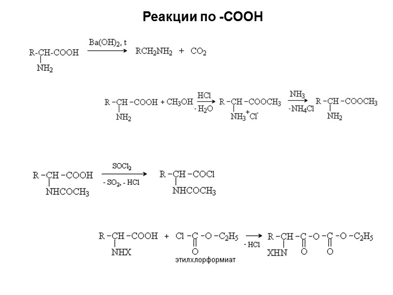 Синтез пептидов (активация и защита)