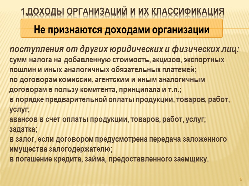 Формула планирования выручки В = В1 +Т - В2 ± ∆Ц В –выручка от