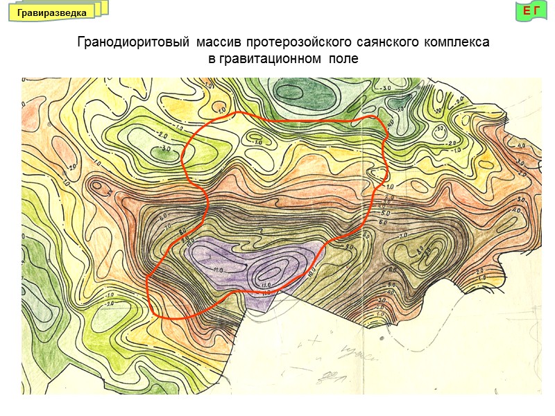 Гравиметрическая карта это