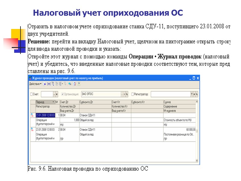 Учет основных средств Принятие актива к бухгалтерскому учету в качестве объекта основных средств и