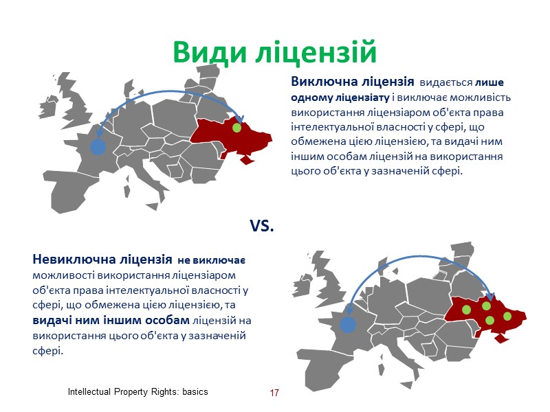 Передача виключних майнових прав (2) 8 Компанія 2 Інтелектуальна  власність $ Україна Кіпр