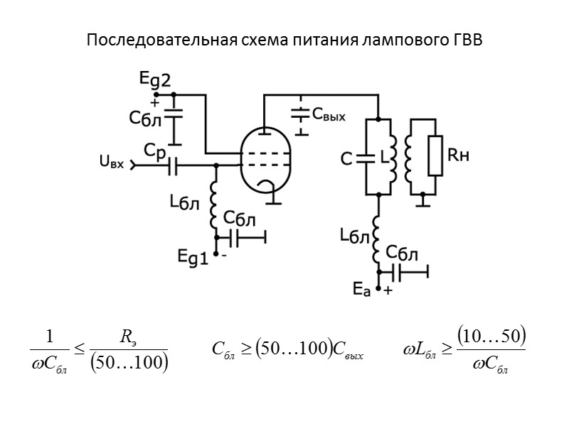 Схема радиопередающего устройства