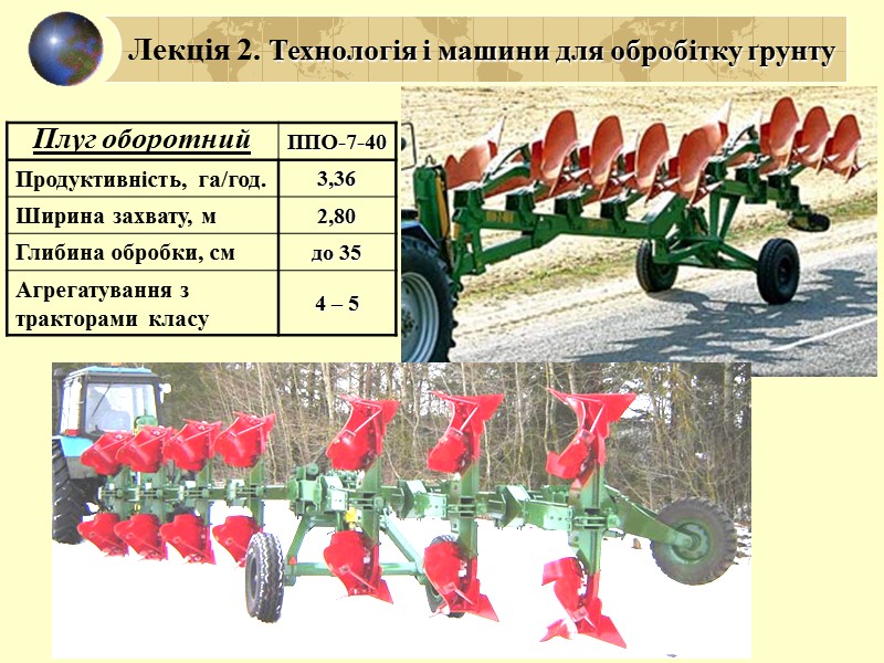 Лекція 2. Технологія і машини для обробітку ґрунту Глибокорозпушувач Кейс 530с, 730с, 930с 