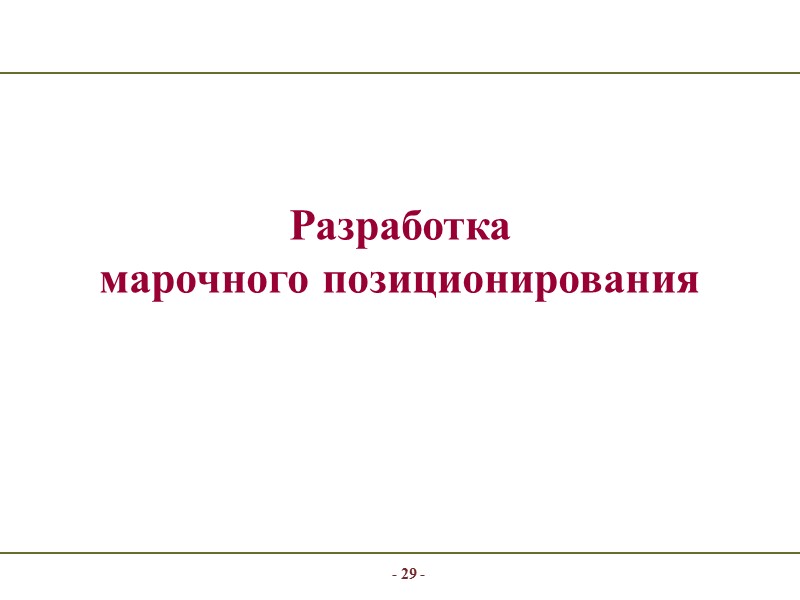 - 22 - Поиск новых идей в бизнесе 5. Откройте нишу, создав антипродукт Как