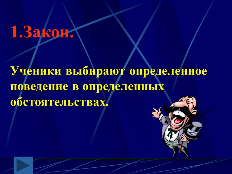 Меры воздействия при властолюбивом или мстительном поведении Устанавливайте санкции Лишение или  отлагательство 