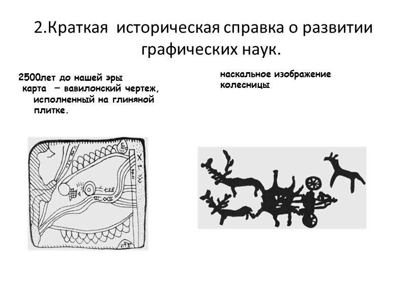 Инженерная графика - методы изображения предметов и общие правила черчения.  Одной из основных