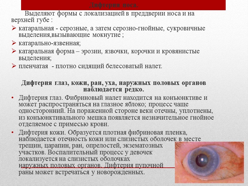 Патогенез Входные ворота -  глотка, полость носа, гортань, слизистые оболочки глаз, половых органов,