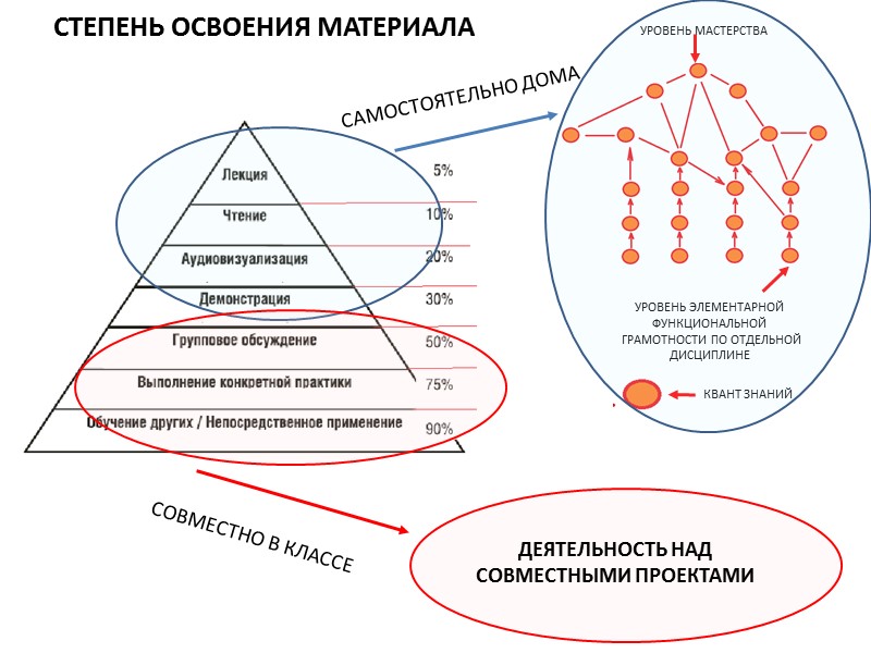 СТЕПЕНЬ ОСВОЕНИЯ МАТЕРИАЛА САМОСТОЯТЕЛЬНО ДОМА СОВМЕСТНО В КЛАССЕ ДЕЯТЕЛЬНОСТЬ НАД СОВМЕСТНЫМИ ПРОЕКТАМИ