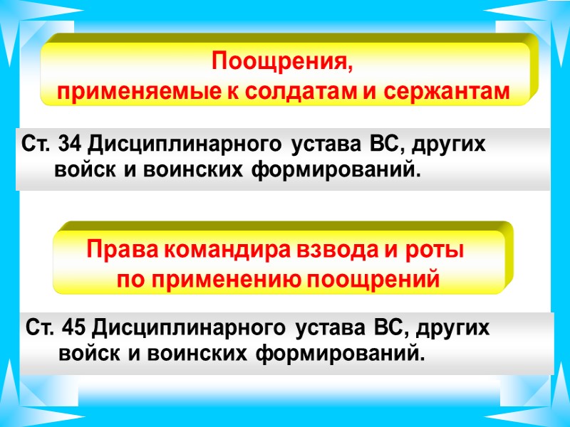 воспитывать подчиненных в духе неуклонного выполнения требований законодательства, военной присяги, общевоинских уставов, приказов командиров