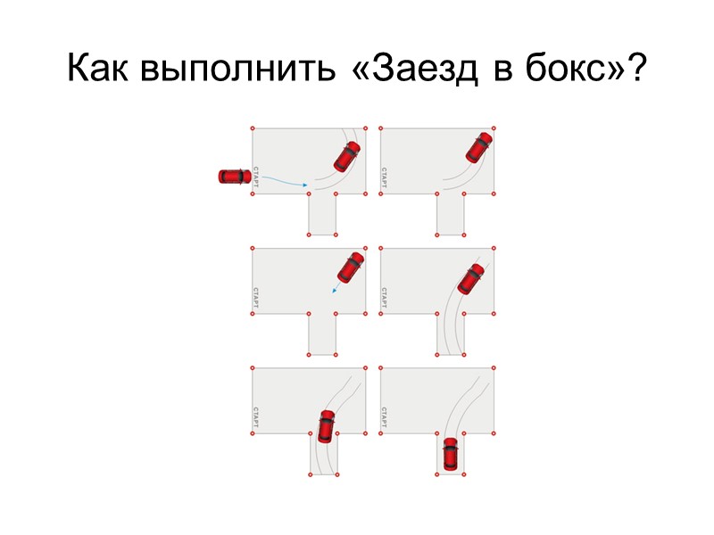 Разворот в три приема