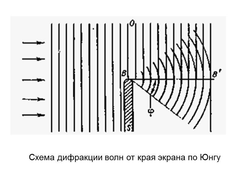 Метод Френеля также качественно объясняет причину засвечивания в области геометрической тени от круглого диска: