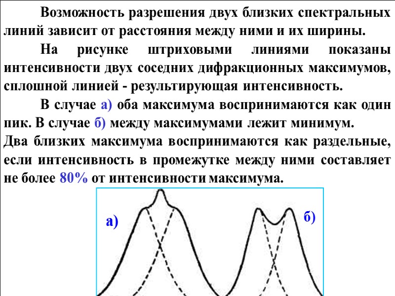 Картина дифракции на круглом отверстии имеет вид концентрических колец и похожа на распределение интенсивности