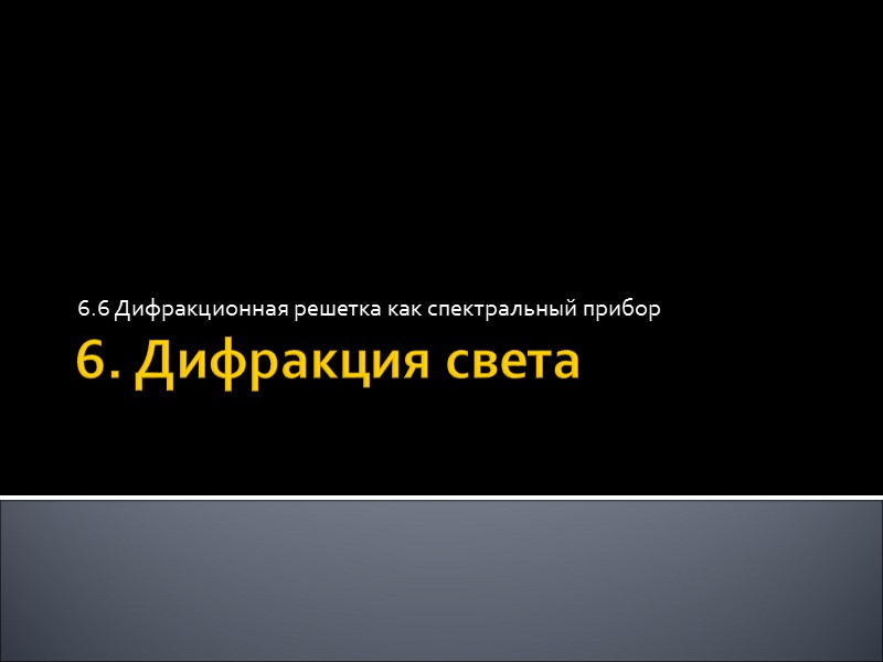 Распределение интенсивности света на экране Пусть теперь свет падает на решетку, состоящую из N Распределение интенсивности света на экране Пусть теперь свет падает на решетку, состоящую из N