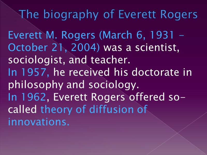 Adopters of innovations. Early Adopters. Early Adopters  - They adopt new ideas, shape