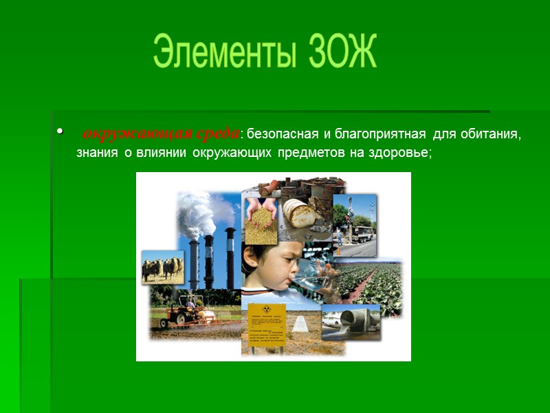 Элементы ЗОЖ  движение: физически активная жизнь, включая специальные физические упражнения с учётом возрастных