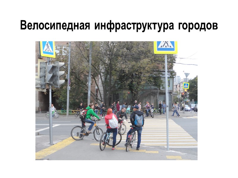 Велосипедная инфраструктура городов