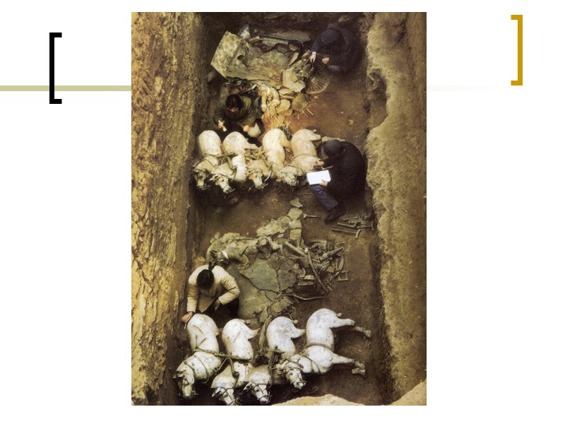 Раскопки в шанской столице Аньяне выявили несколько видов изделий: серая посуда из грубой глины,