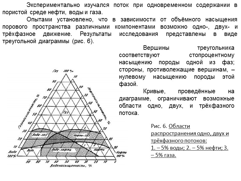 Для зернистых пород, содержащих малое или среднее количество цементирующего материала, общая и эффективная пористость