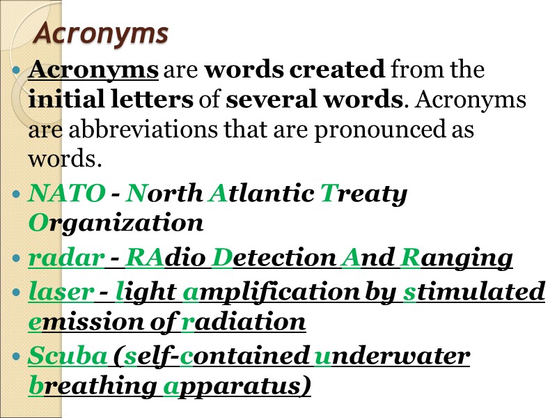 Словари словообразования онлайн http://www.abbreviations.com/