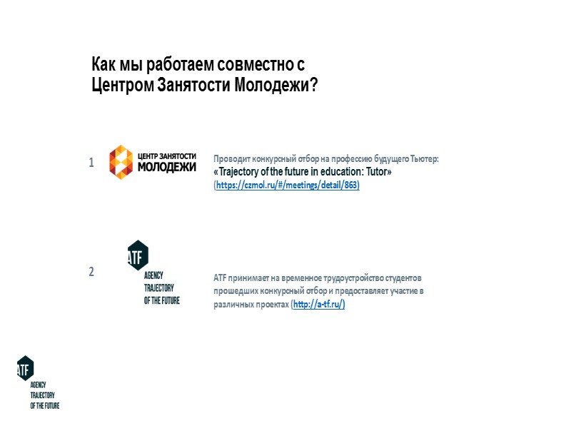 Проведение конкурса: заочный отбор Прием заявок и заочный отбор проводится на платформе czmol.ru