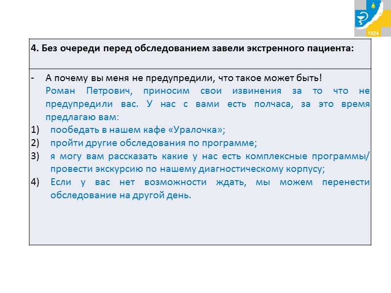 В первую очередь перед. Речевой модуль в медицине. Речевые модули общения с пациентом. Речевые модули для регистраторов. Речевые модули администратора.