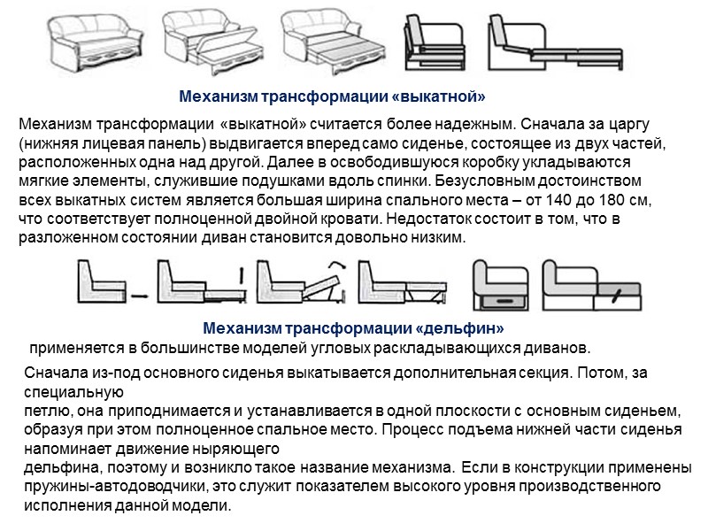 По функциональному и по эксплуатационному назначению мебель делится на: Мебель для общих комнат. В