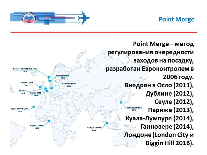 Point Merge в аэропорту Санкт-Петербург (Пулково)