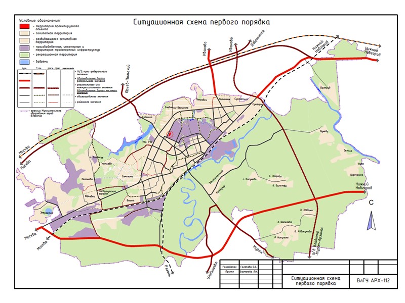 Генеральный план города петропавловск