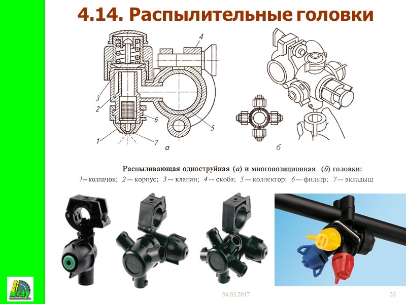 04.05.2017 30 4.12. Устройства для регулирования давления и управления потоками жидкости Регулятор давления Регулятор