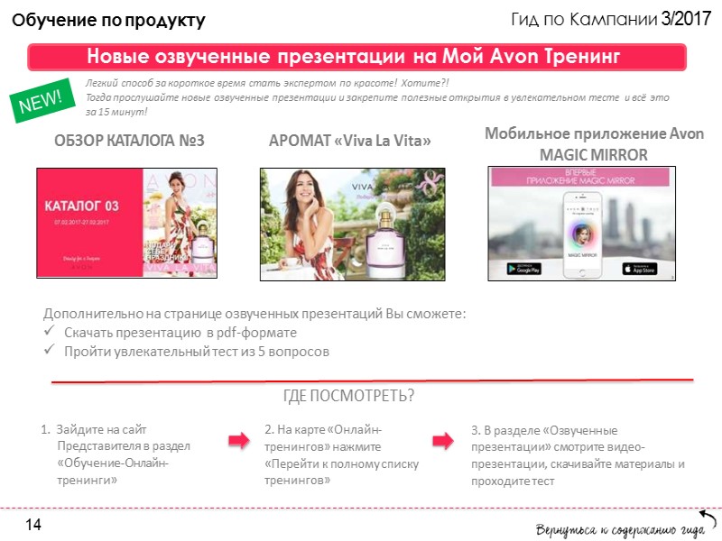 Гид по Кампании 3/2017 Закажите один из наборов за 59 руб. с заказом на Гид по Кампании 3/2017 Закажите один из наборов за 59 руб. с заказом на