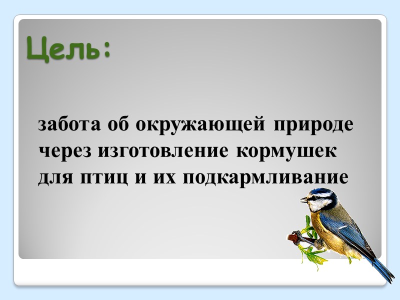 Кормушка для птиц из пустого пакета. В нижней части  прорезаются два-три отверстия круглой