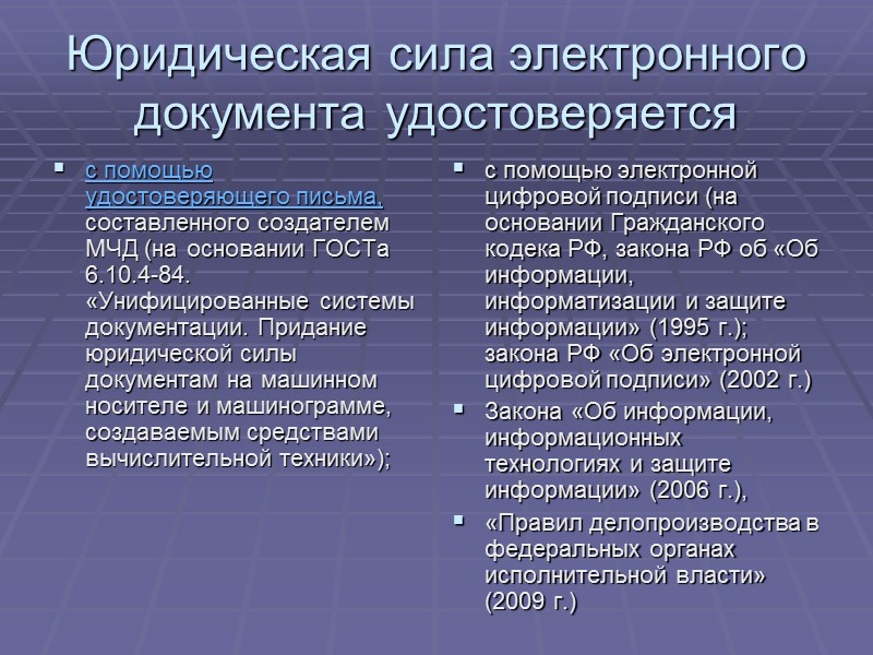 Стандартизация метаданных Model Requirement for the management of Electrone Records Spesification. Вб, 2001. E-Government