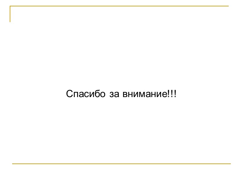 Спасибо за внимание!!!