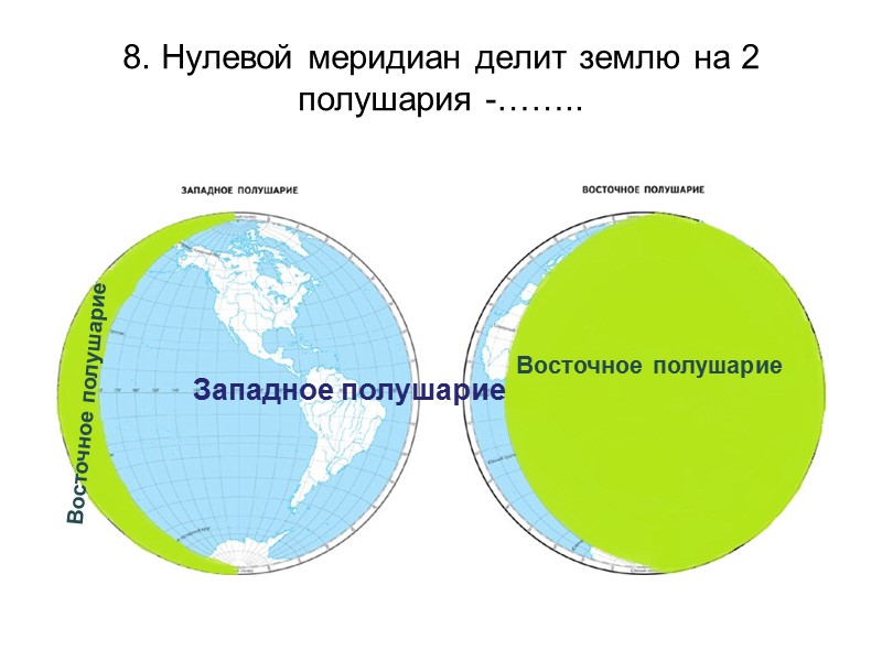 Параллель – линия, условно проведенная на поверхности Земли параллельно экватору Параллель – линия, условно проведенная на поверхности Земли параллельно экватору