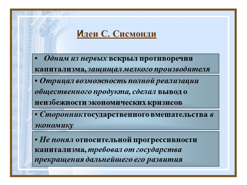 Изучение исторических форм  собственности. Исследование этапов развития общества.   Анализ сущности капиталистического