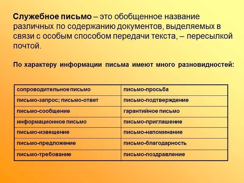 При подготовке проекта служебного письма список рассылки составляется