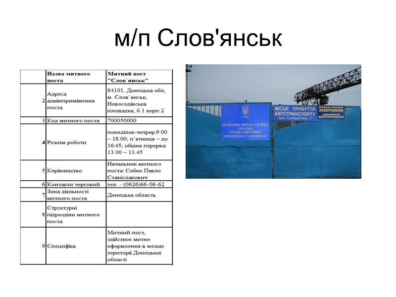 Донецька митниця ДФС – це морські, повітряні та сухопутні ворота Сходу України, довжина сухопутної