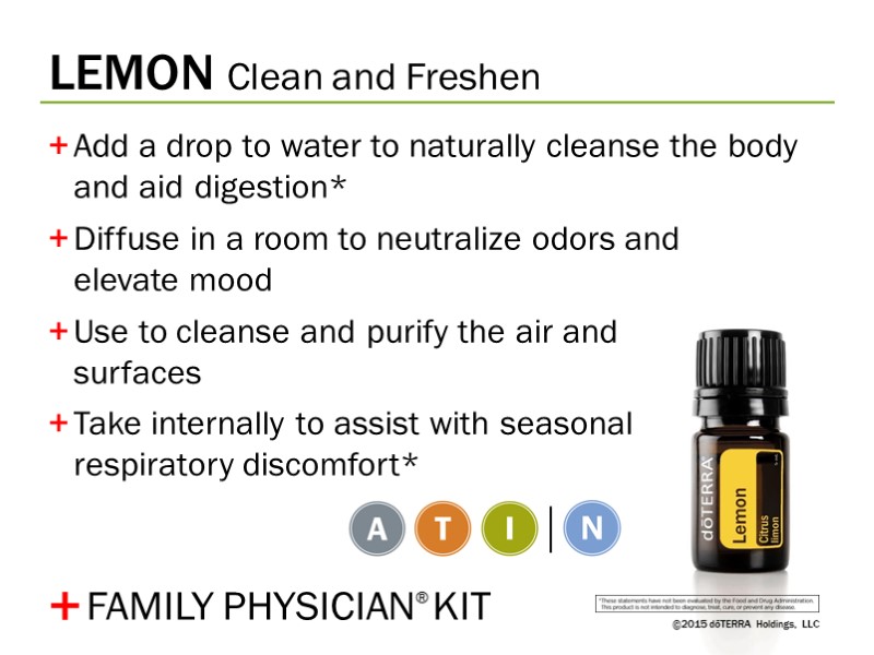 WHAT IS AN ESSENTIAL OIL? ©2015 dōTERRA Holdings, LLC Natural aromatic compounds  found