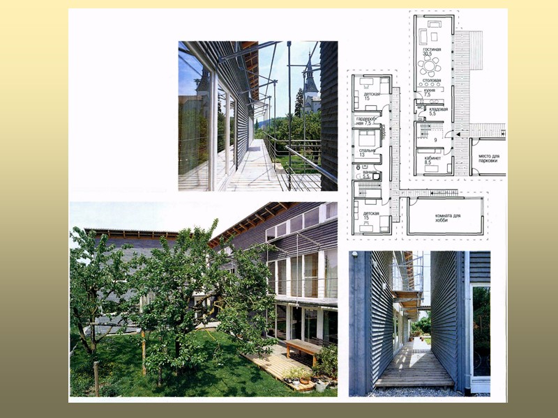 Японское архитектурное бюро Шигеру Бэн (Shigeru Ban)  разработало проект двух вилл для частного