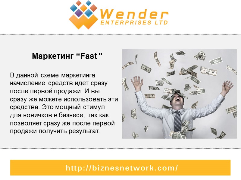 Компания Wender Enterprises Ltd проанализировала рынок и различные виды маркетинговых программ, а также провела