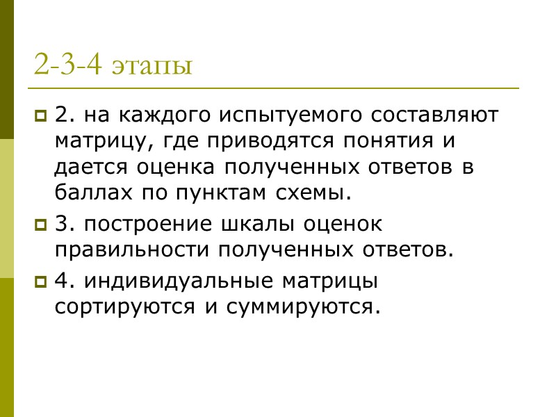 3 этап анализа терминов Контекстуальный  анализ: исследование изменения терминов и отражаемых ими понятий